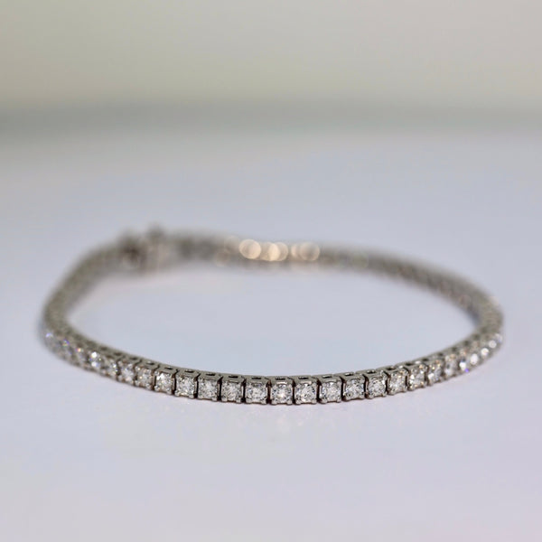 Custom Diamond Tennis Bracelet Custom Diamond Tennis Bracelet