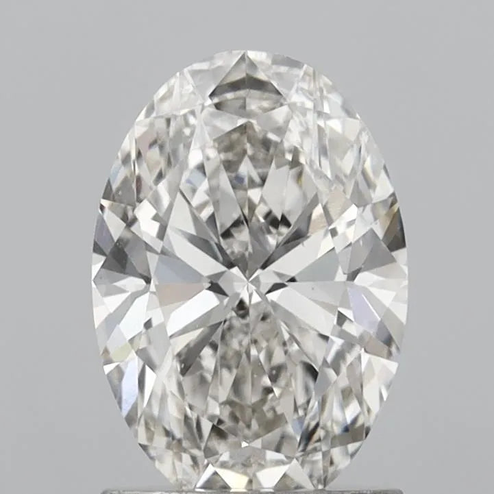 1.50ct Oval Lab Grown Diamond (Colour G, Clarity VS2, IGI Certified)