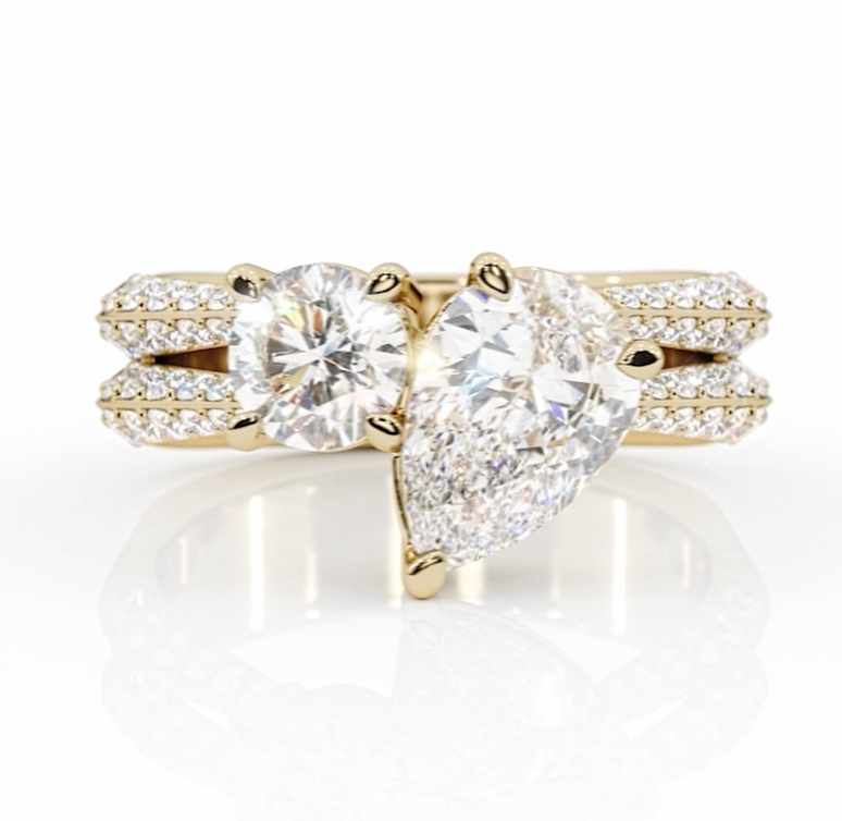 Toi et Moi Diamond Band